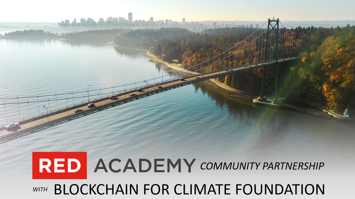 Blockchain for Climate Collaborates with Vancouver Design and Technology School