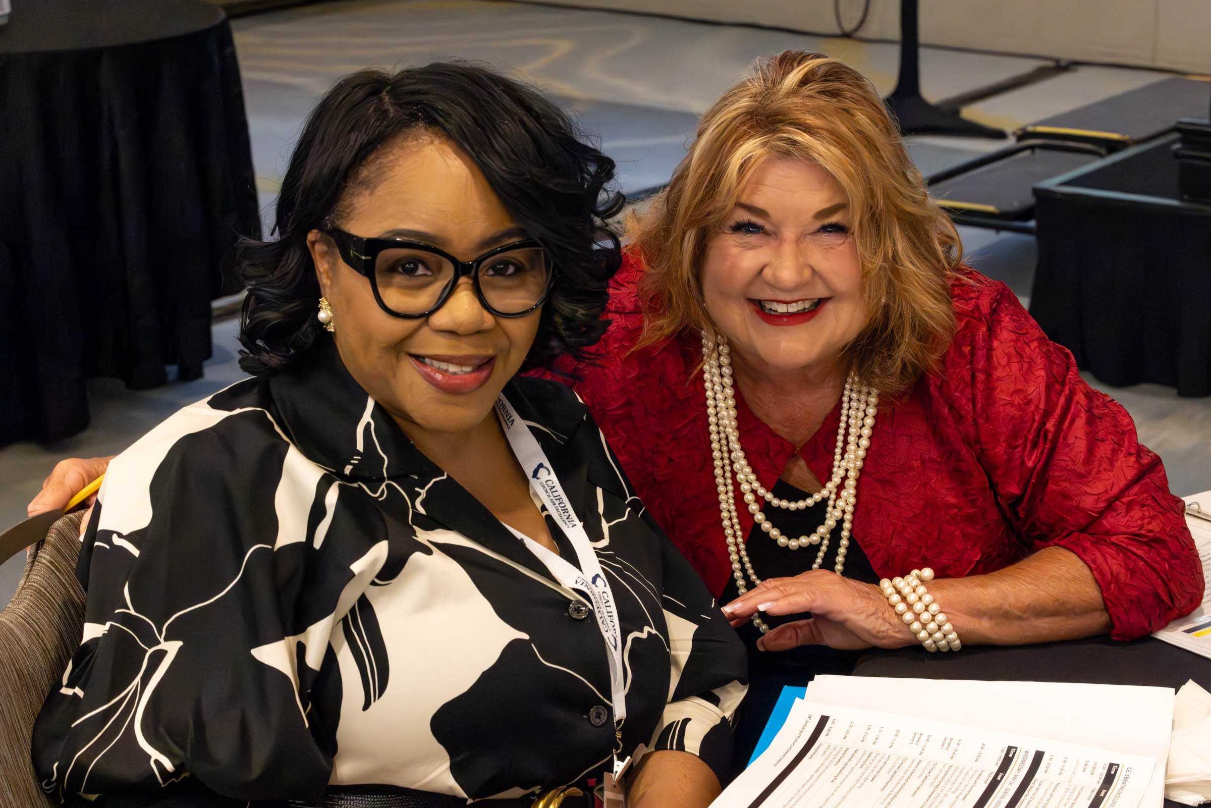 CCE Board Members Alandra Washington and Denise Shields