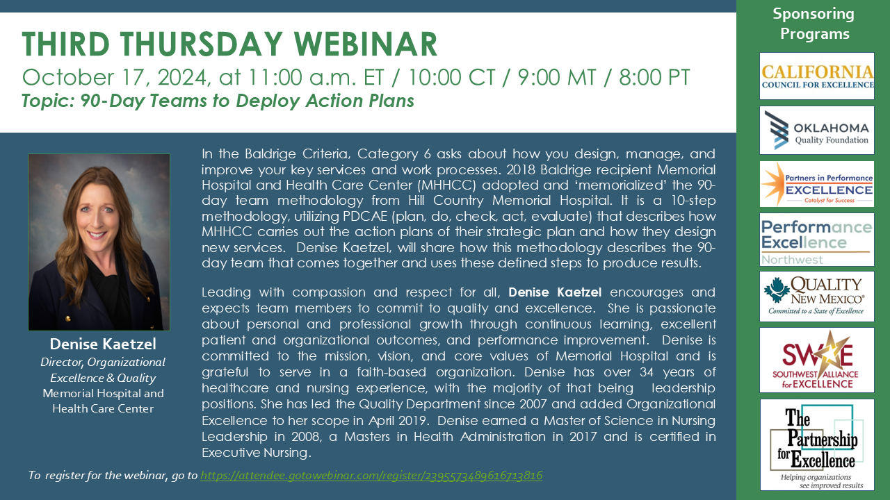 Third Thursday Webinar - OCT