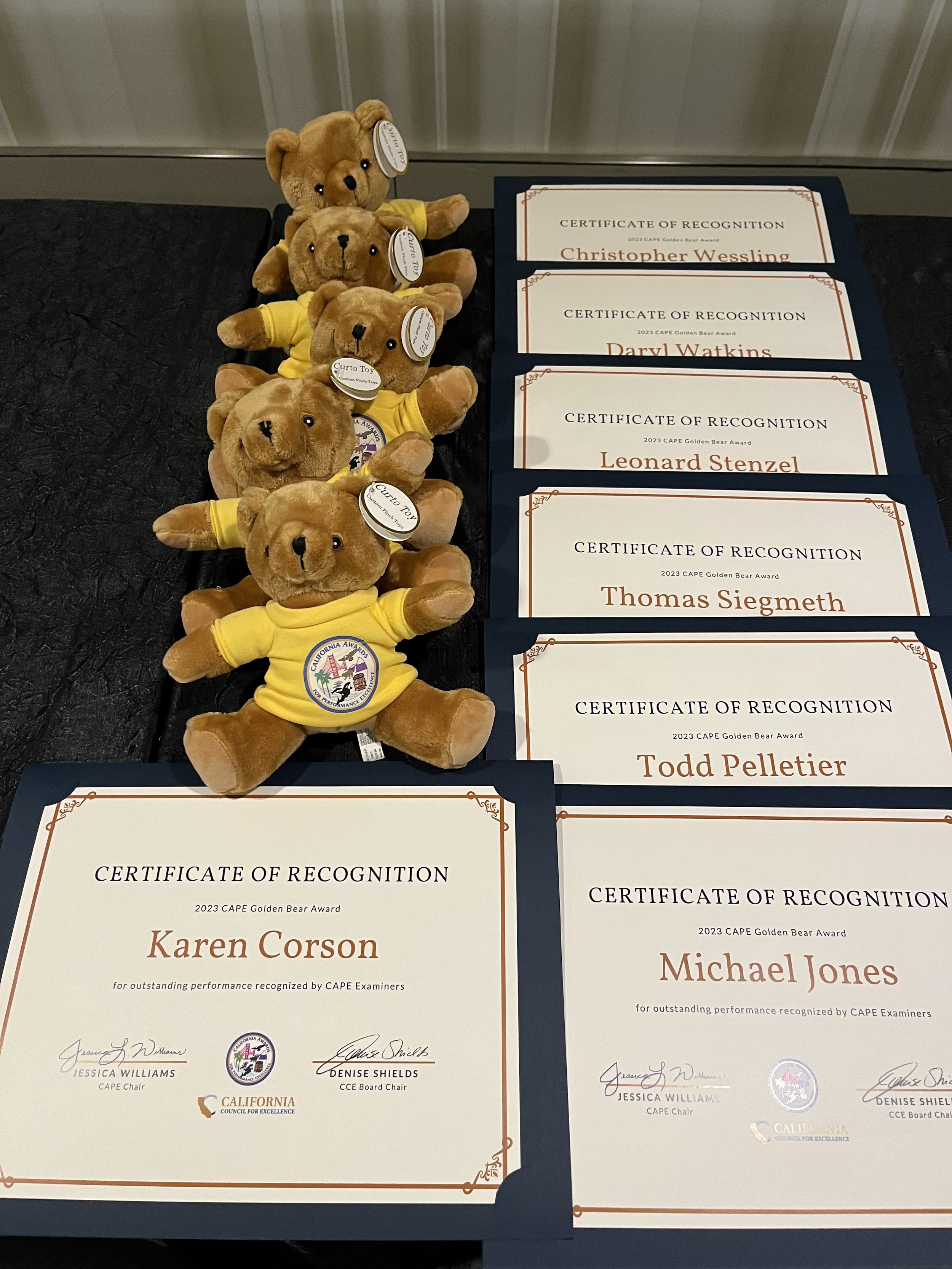 2024 CCE and CAPE Award and Recognition recipients