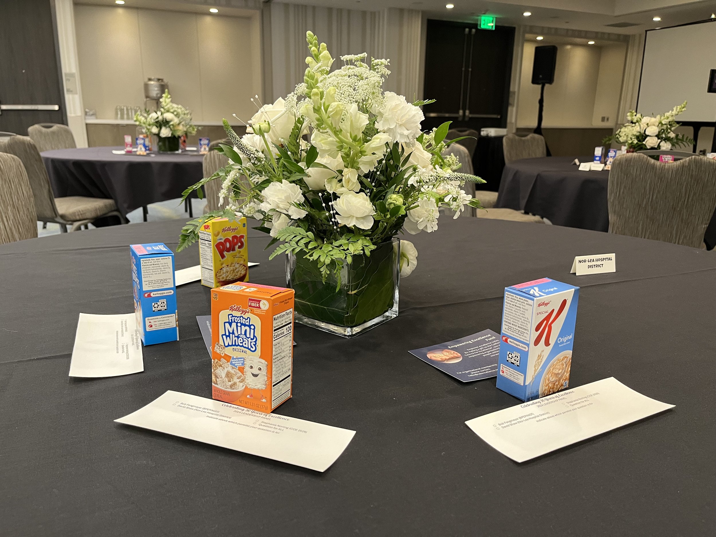Ready to start the morning with Kellogg!
