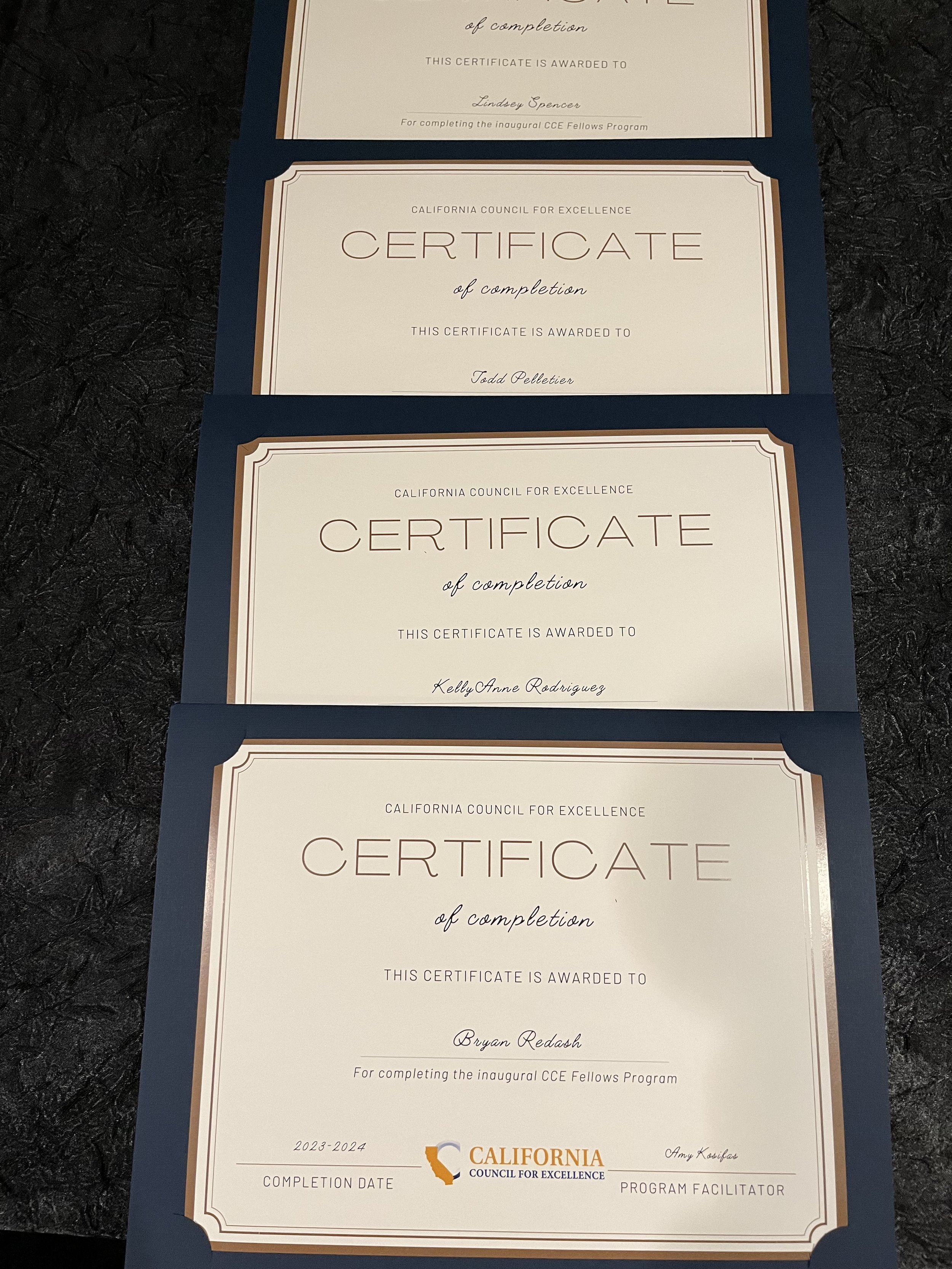 2024 CCE and CAPE Award and Recognition recipients