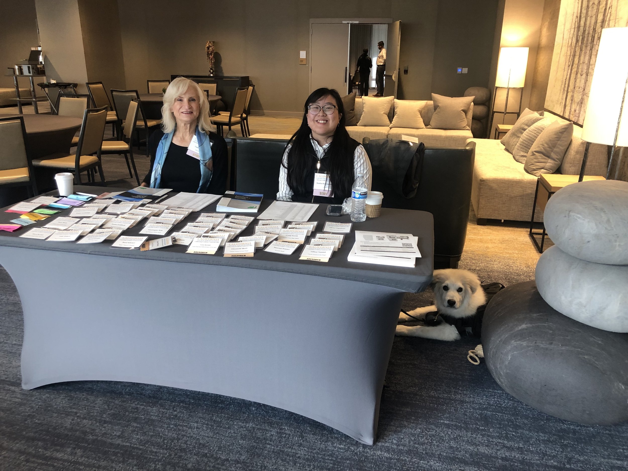 Volunteers: Cindi, Katelyn, and Teddy