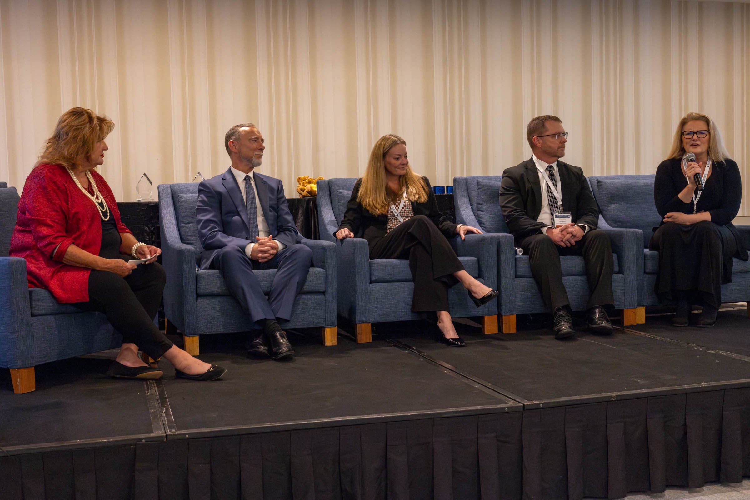 Leadership Panel: Bob Fangmeyer, Stephanie Norling, David Shaw, and Mara Bryant