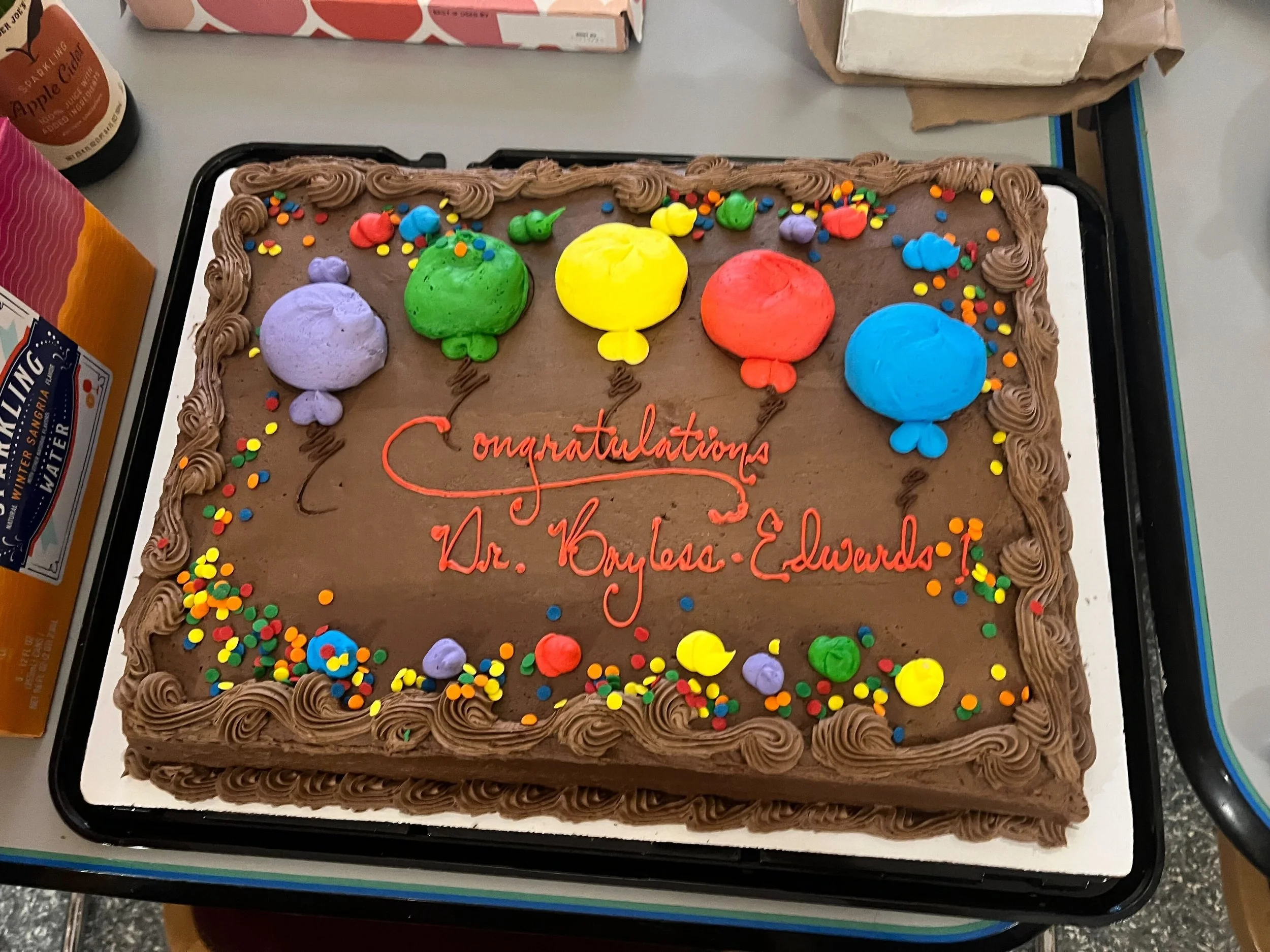 Landon defends her PhD!