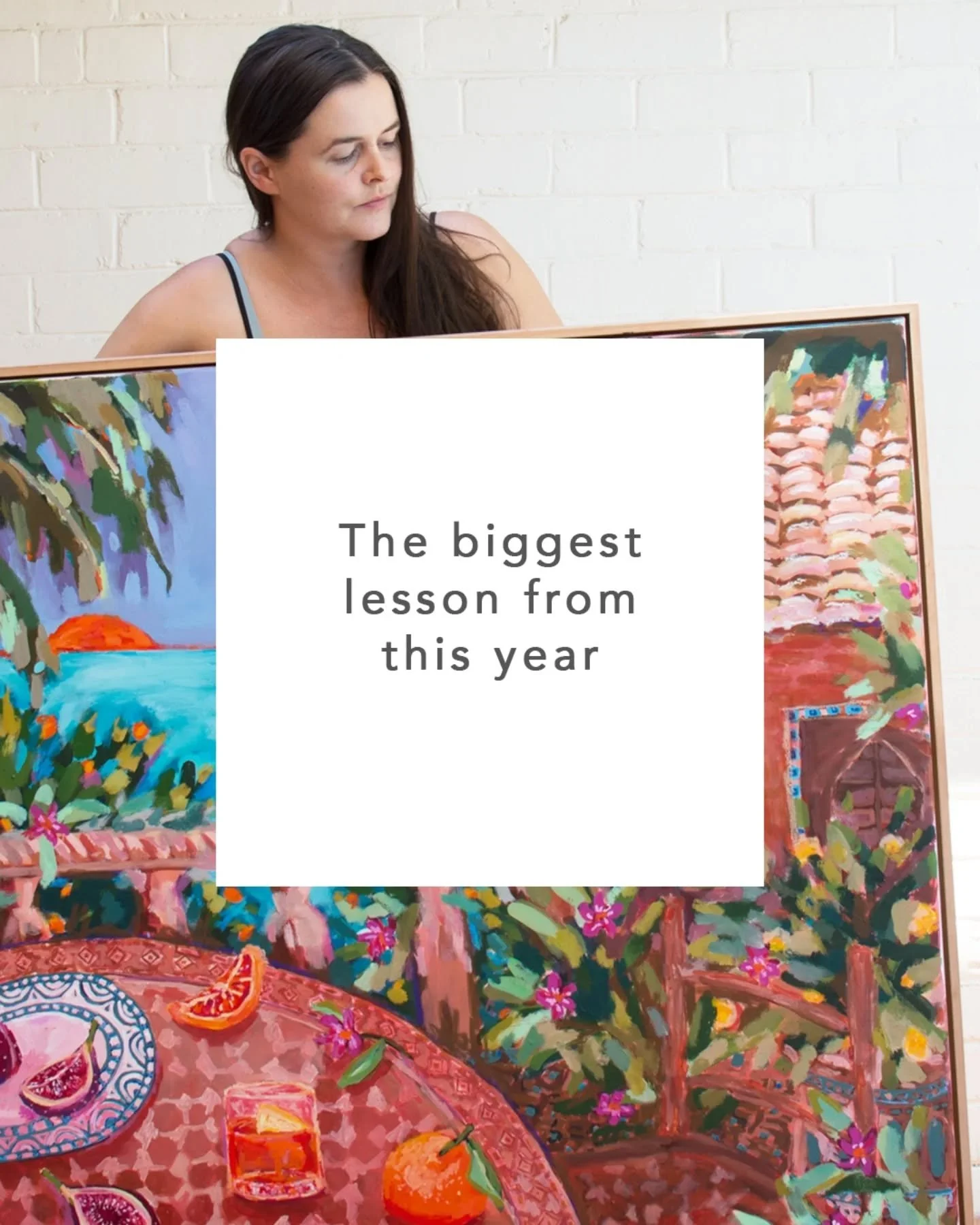 If I had one take away from this year it's that confidence follows action. You're never going to feel 100% ready, but if something is calling you to action - follow through with that calling.
This mindset lead me to work with some incredible gallerie