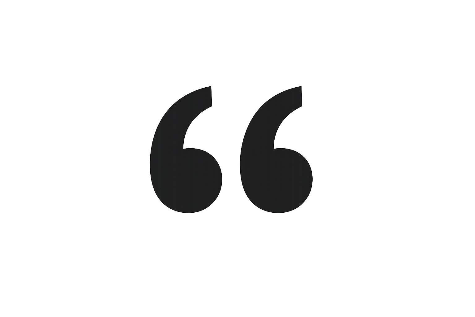Bold Black Quotation Marks.png