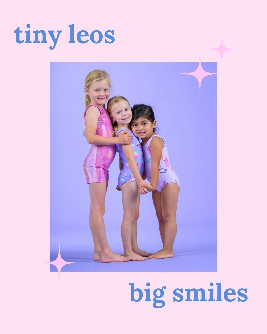 Tiny Leos — toddler gymnastics campaign