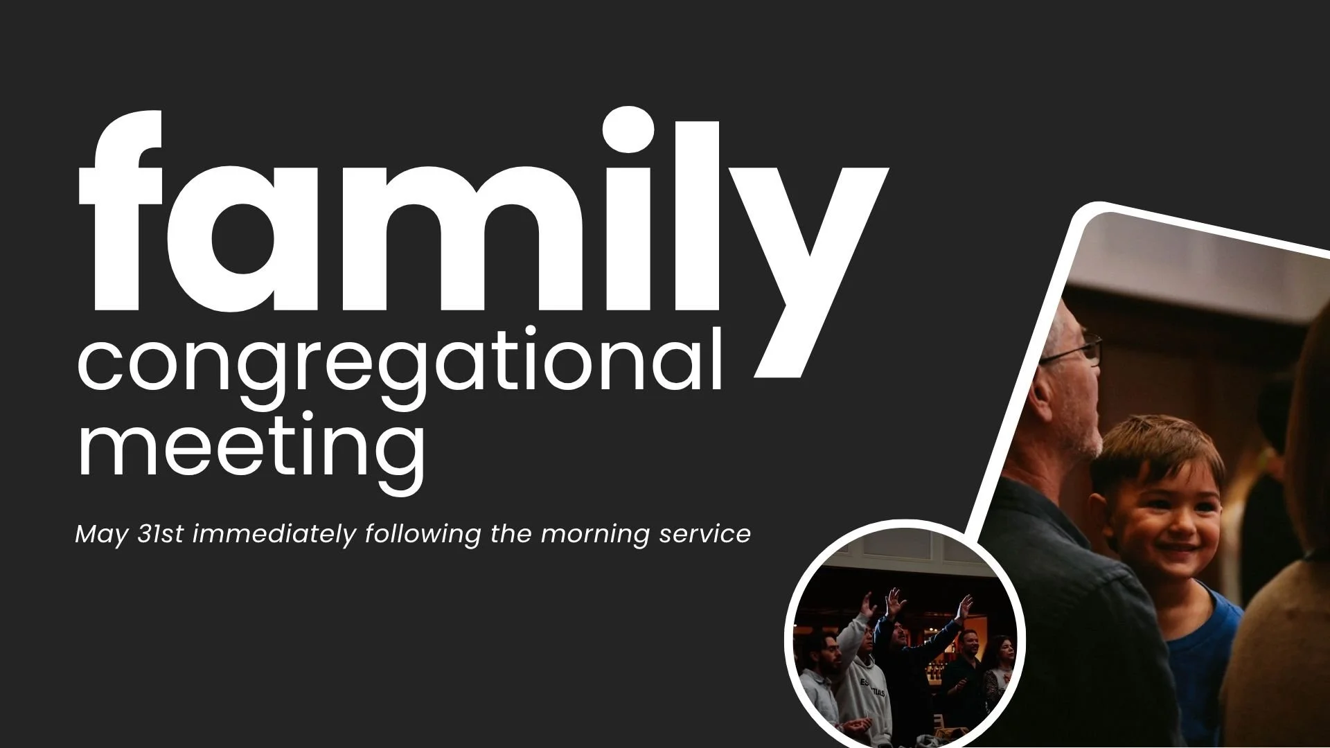 Family Congregational Meeting