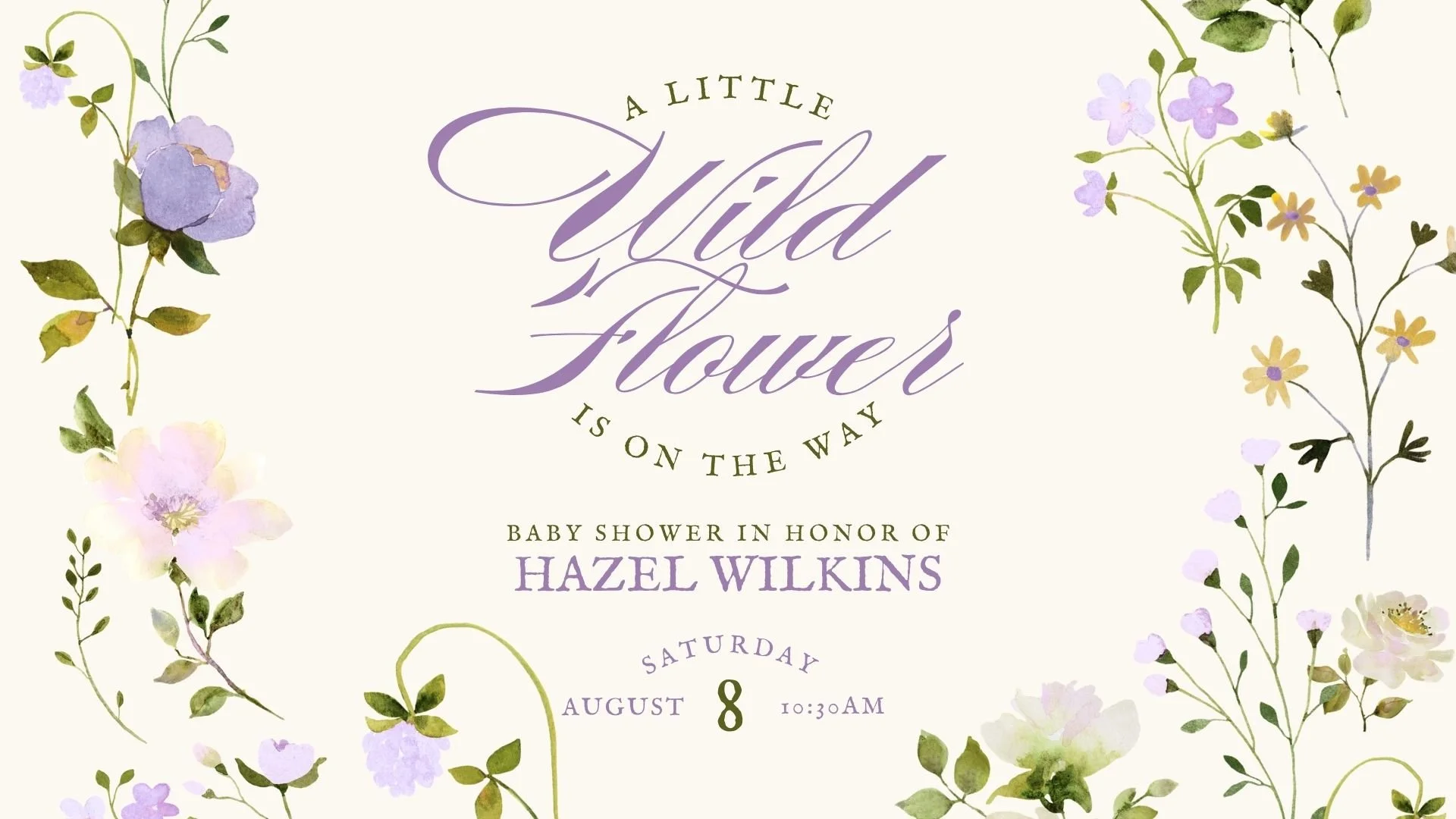 Hazel's Baby Shower