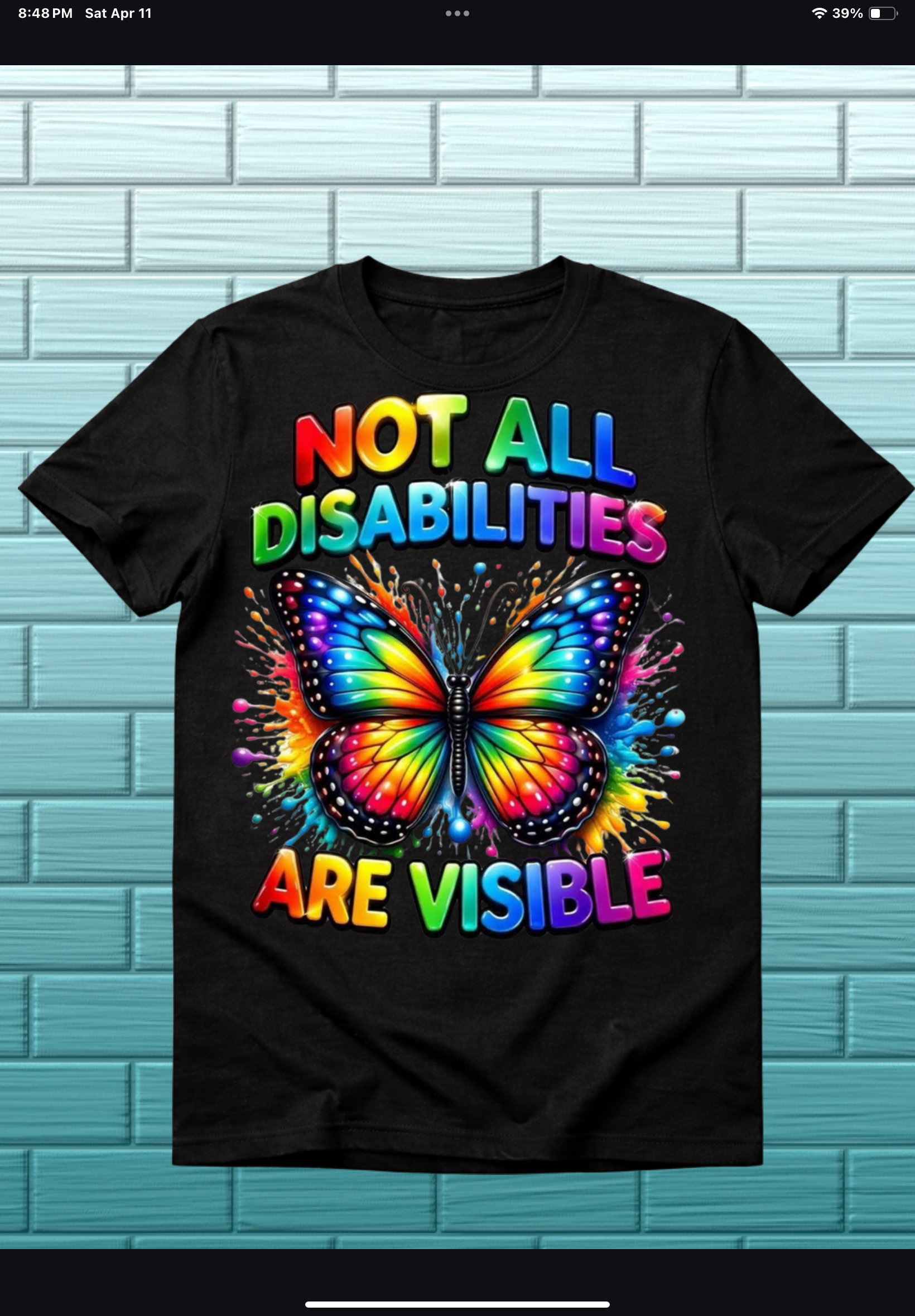 Not all disabilities are Visible