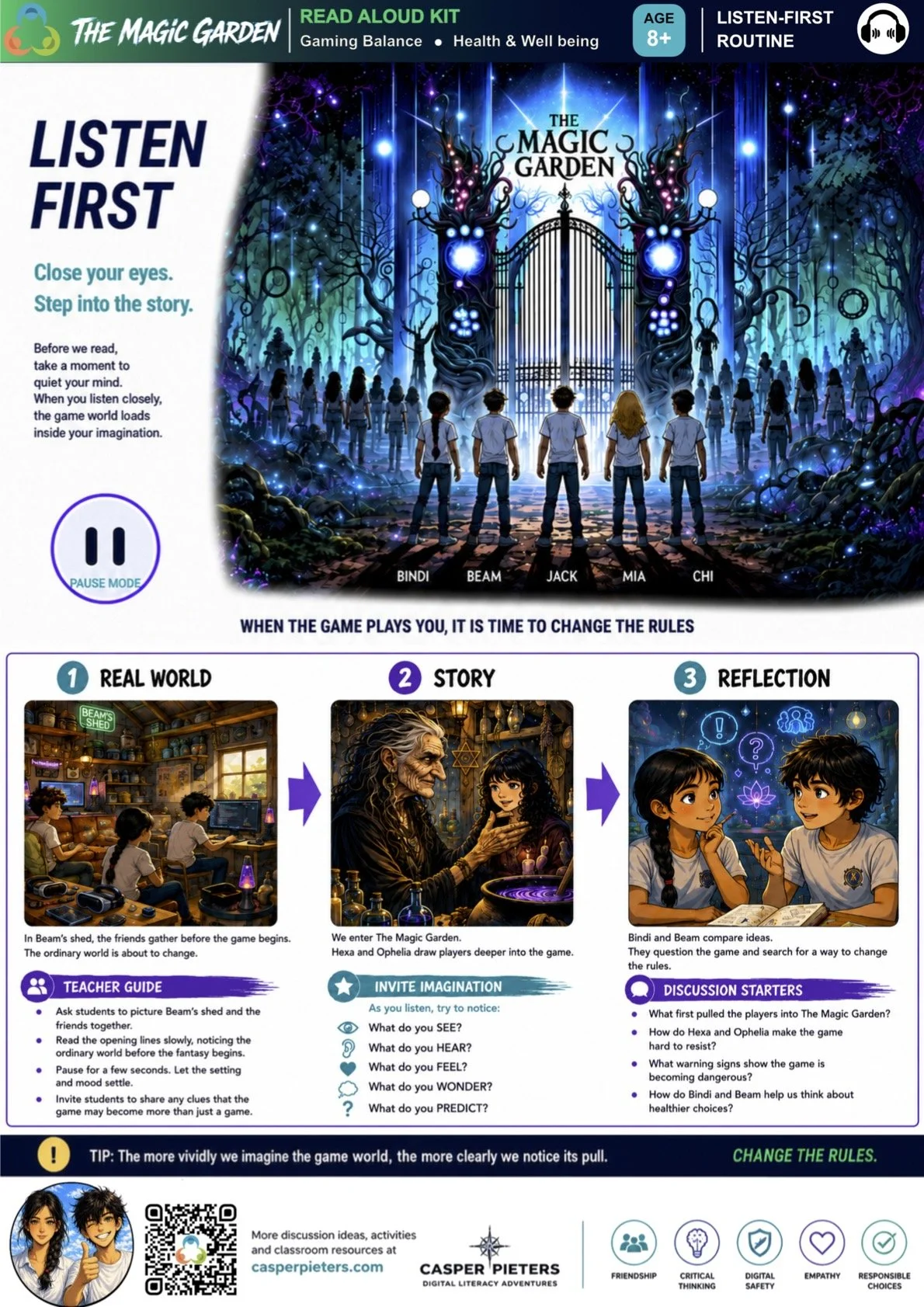 First page of the Read-Aloud kit