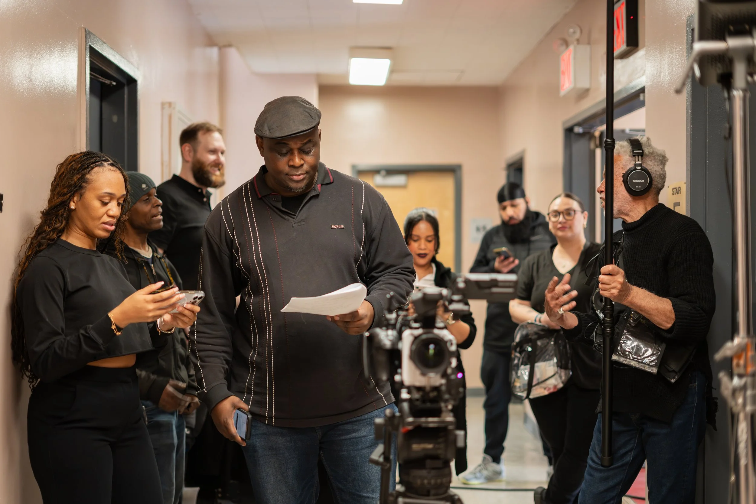 BEHIND THE SCENES