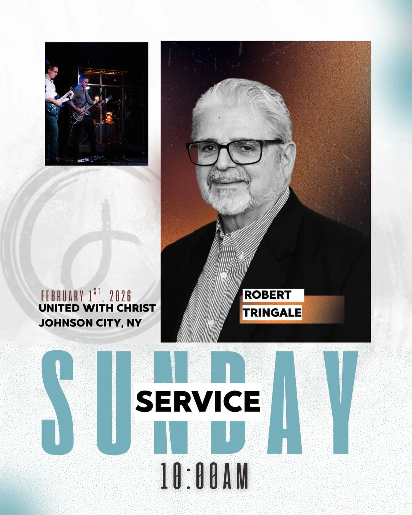 Join us tomorrow for Sunday Service with Robert Tringale! See you at 8:30 for Kingdom Community Bible Study, 9:30 for pre-service prayer and 10am for worship and the word🙌