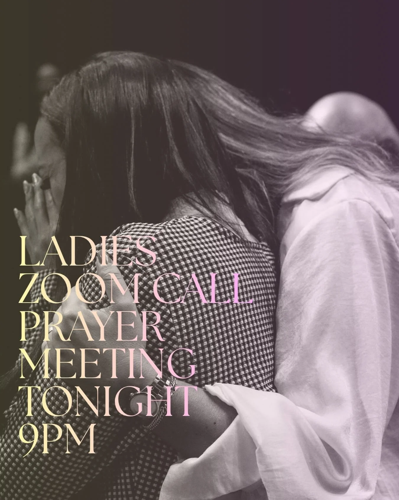 Ladies prayer meeting hosted by @jultinker12345 is tonight at 9pm! Join via ZOOM! 💞🌸 #bettertogether #builtupbylove #encouragement #deeproots #unity