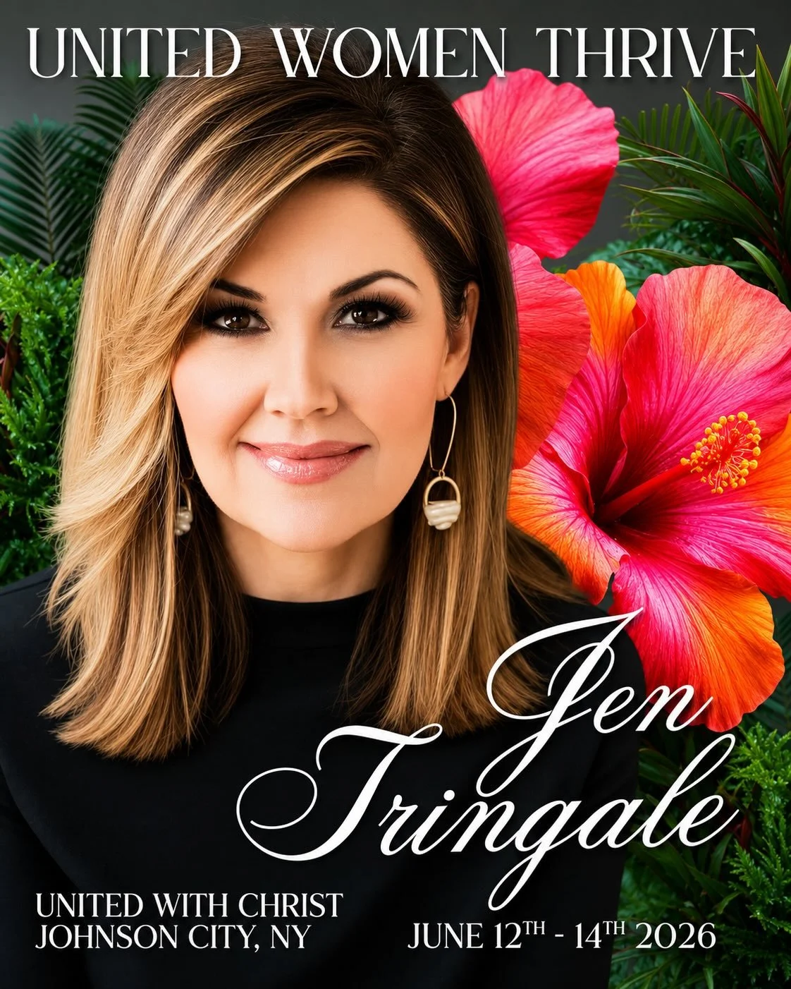 We are so honored to have Jen Tringale with us all weekend at THRIVE 💐✨

Jen will be ministering Friday &amp; Saturday at Thrive Women&rsquo;s Conference, and then joining us again Sunday morning at United With Christ for a powerful weekend of worsh