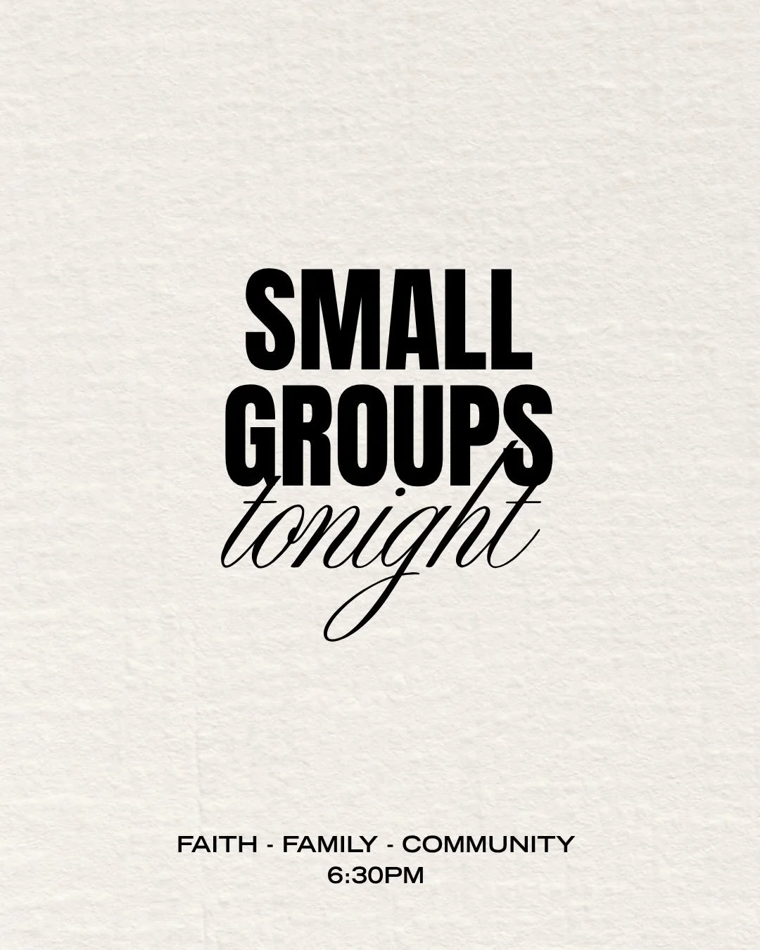 We are a family of faith, and there is so much value in doing real life together. We love seeing you every Sunday, but we also love that mid-week refresh&hellip;the opportunity to gather with the brethren, break bread together around the table, encou