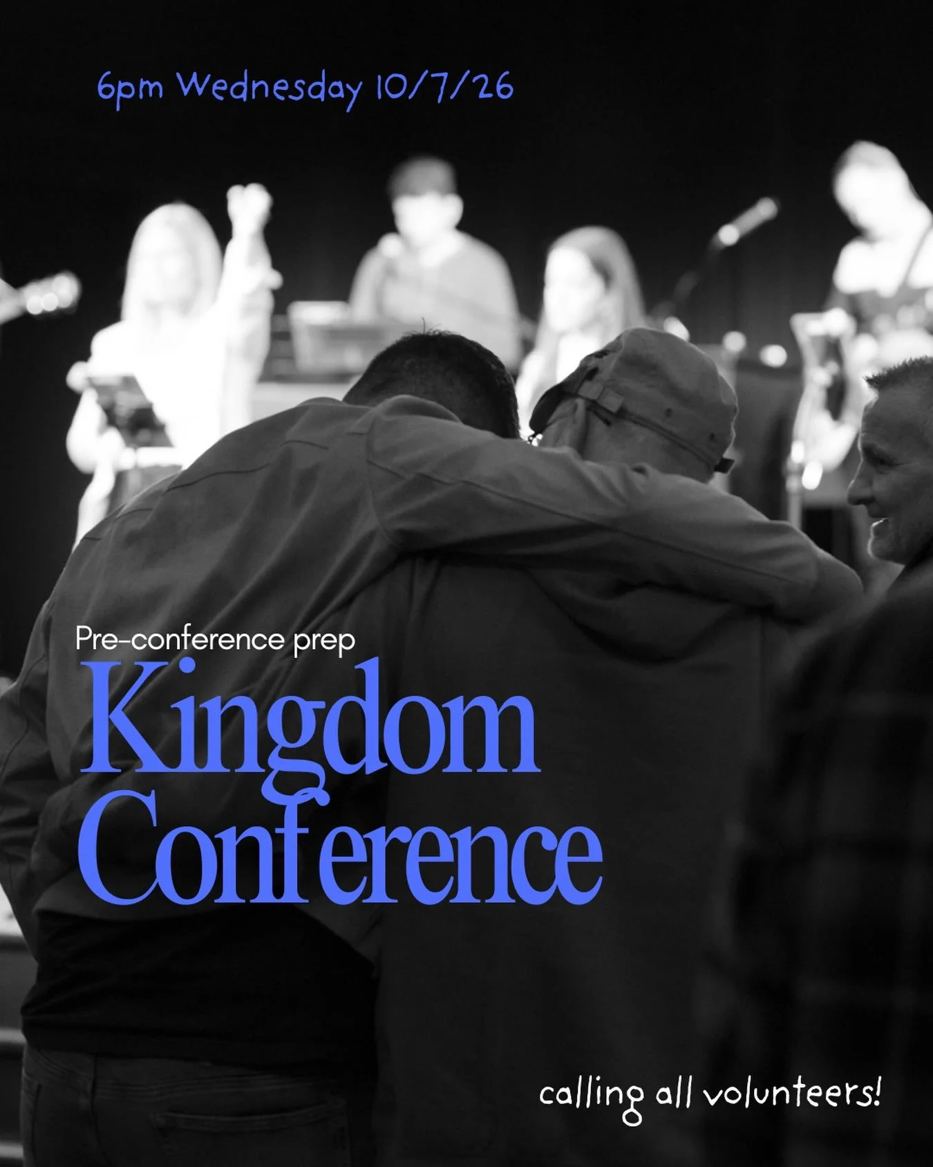 Join us tomorrow, Wednesday at 6:00pm at UWCJC, for a pre-service gathering as we unite in prayer, encourage one another, and raise our expectation in faith for Kingdom Conference! 🙌

If you&rsquo;re serving in any capacity this year, please make pl