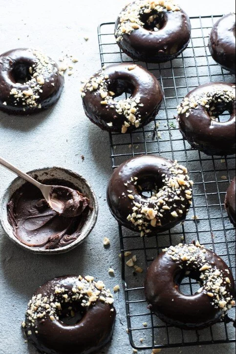 chocolate donuts jodie gould photography