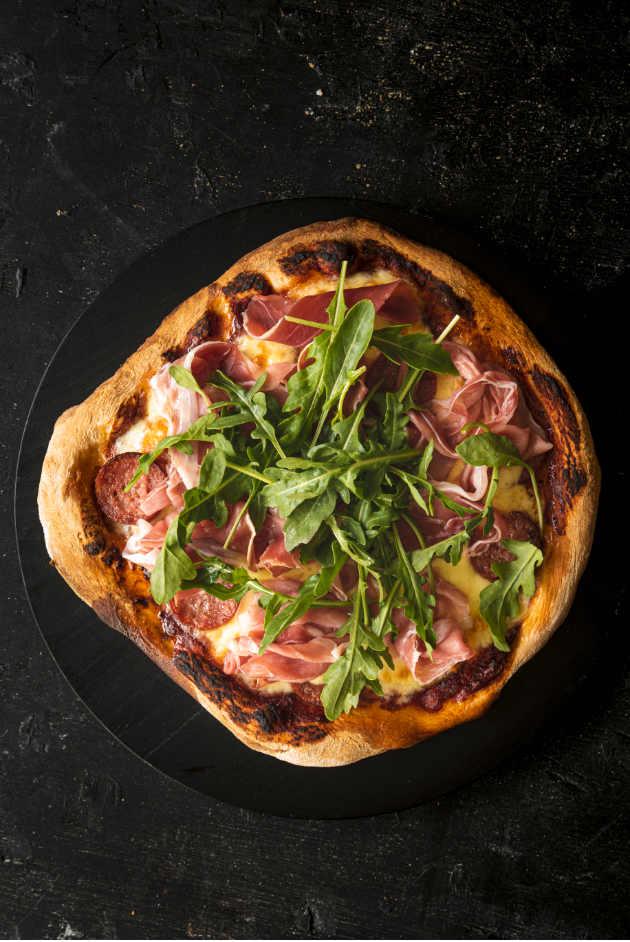 pizza overhead jodie gould photography