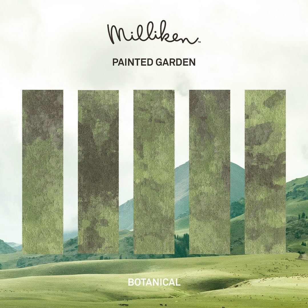 Nyhet: Milliken, Painted Garden, Botanical
Innovativt design: Nyanserte paletter kombineres med abstrakt stil
Teppeplank med dimensjon 100 x 25 cm
100% resirkulert tekstil overflate av Econyl garn
15 &aring;rs slitasjegaranti
StainSmart utviklet garn