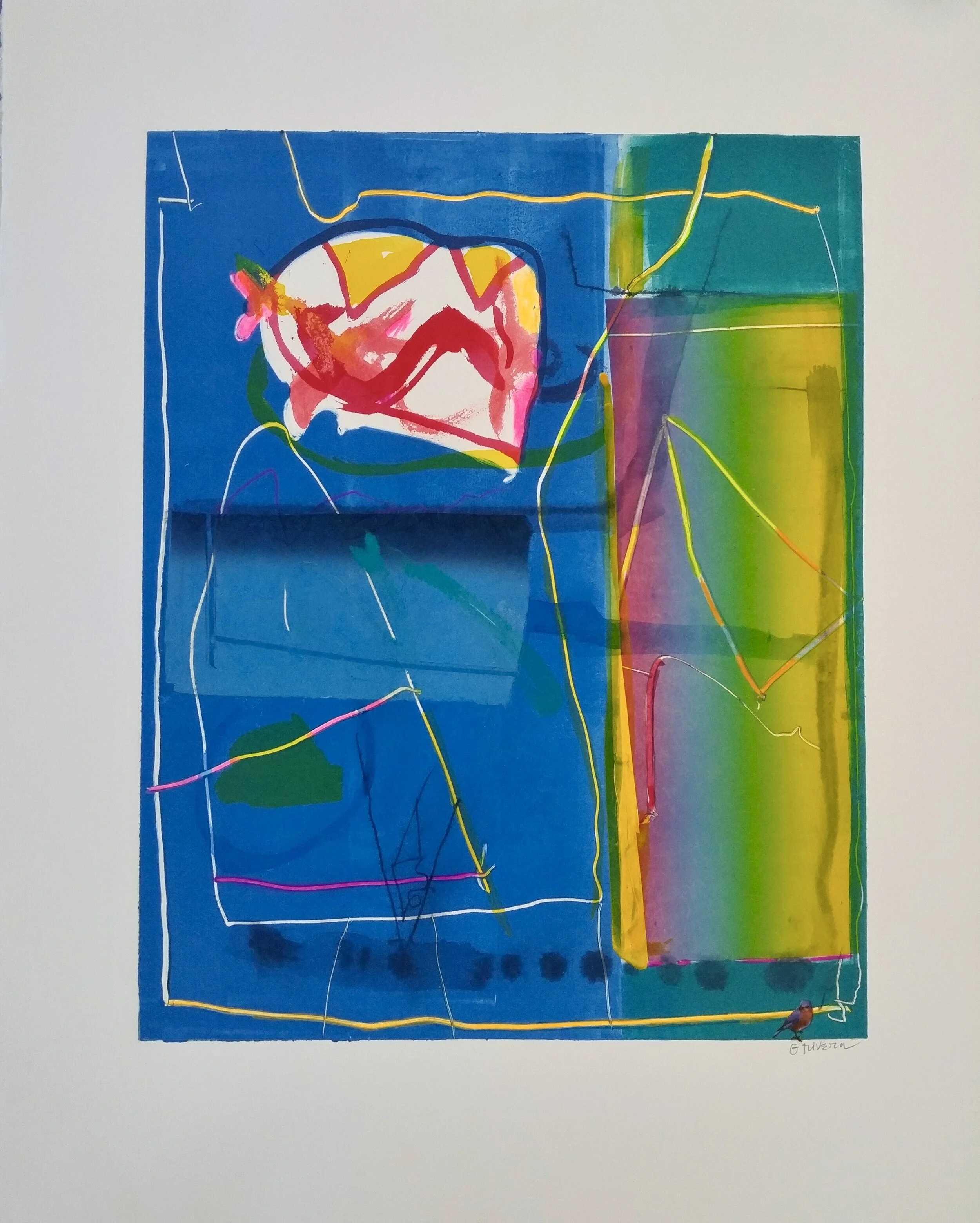 Costa Rica Series 
Monotype 
30 x 22” (76.2 x 55.9 cm)