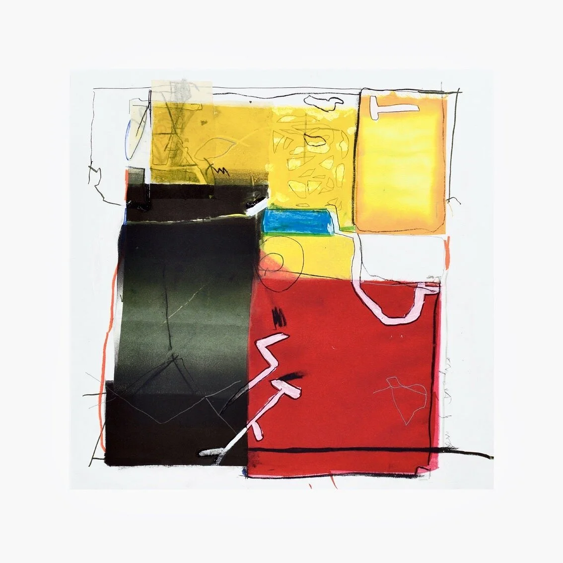 Bern Switzerland Series 
Blaes Atelier 
Monotype 
30 x 22” (76.2 x 55.9 cm)