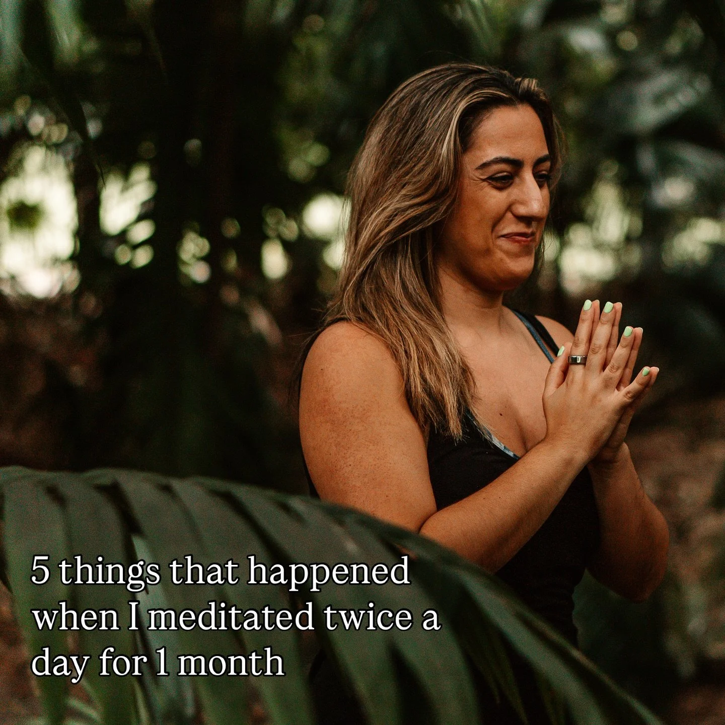 🧘🏽&zwj;♀️ After completing the Vipassana course, I made an intention to meditate for 1 hour each morning and evening for the month of May. It was no joke! Sharing some of my learnings 💕