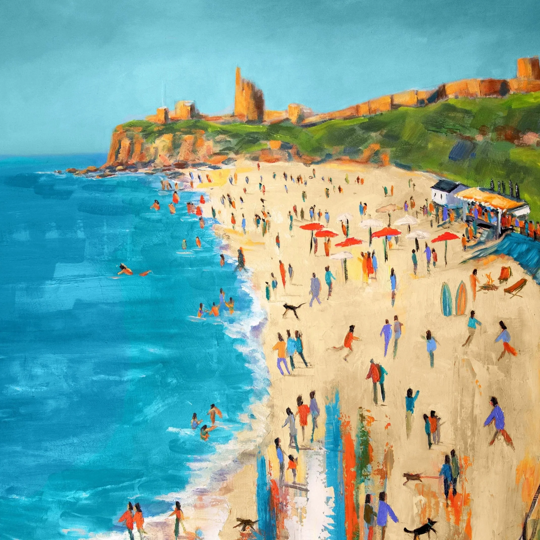 ***SOLD*** King Edwards Bay 32 x 24" oil on canvas panel