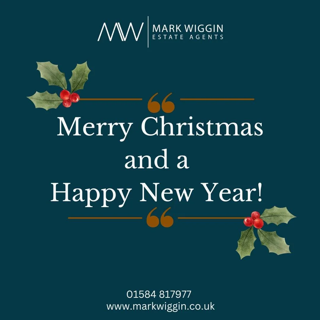 Wishing you all a very Merry Christmas and a Happy New Year! 🎅🏻🎄

#Ludlow #EstateAgents #Shropshire #MerryChristmas #HappyNewYear