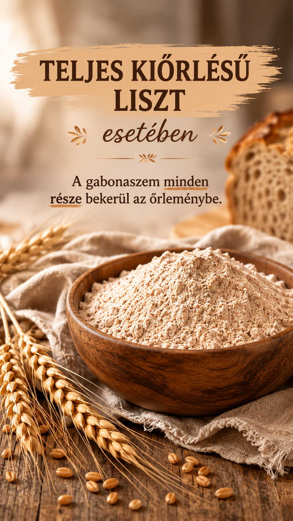 Kenyérakadémia- Mit jelent az, hogy teljes kiőrlésű?