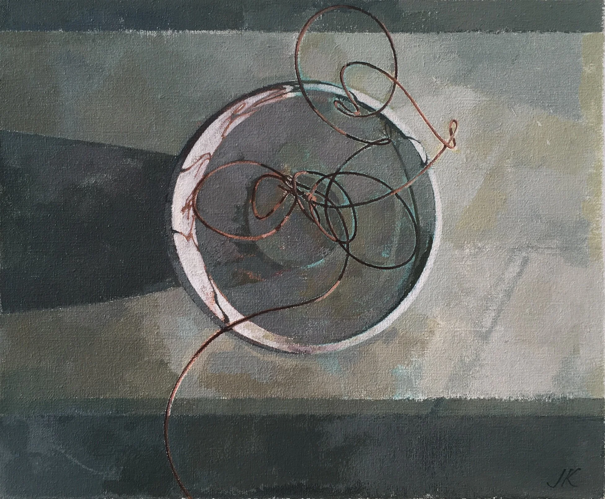 entwined iii  25cm x 30cm  2016