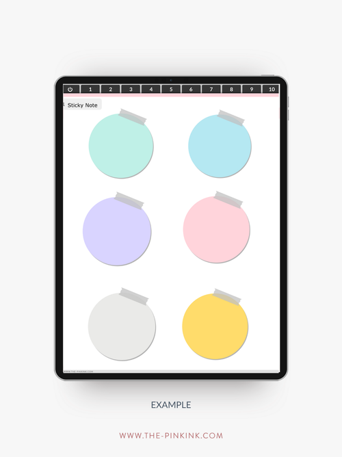 Digital Sticker Book with 800+ Stickers — The Pink Ink Shop