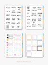 Digital Sticker Book with 800+ Stickers — The Pink Ink Shop
