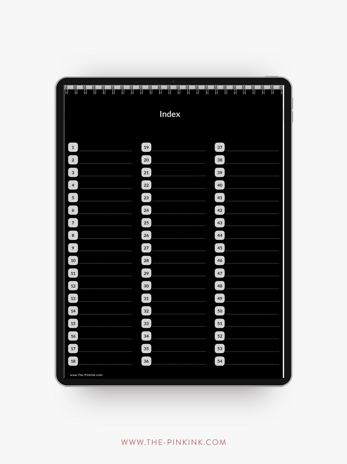 digital notepad bundle of 3 — The Pink Ink Shop