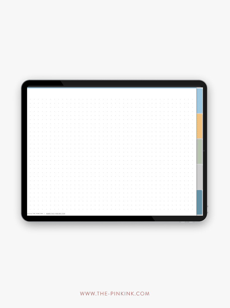 Digital Paper Notebook Note-Taking — The Pink Ink Shop