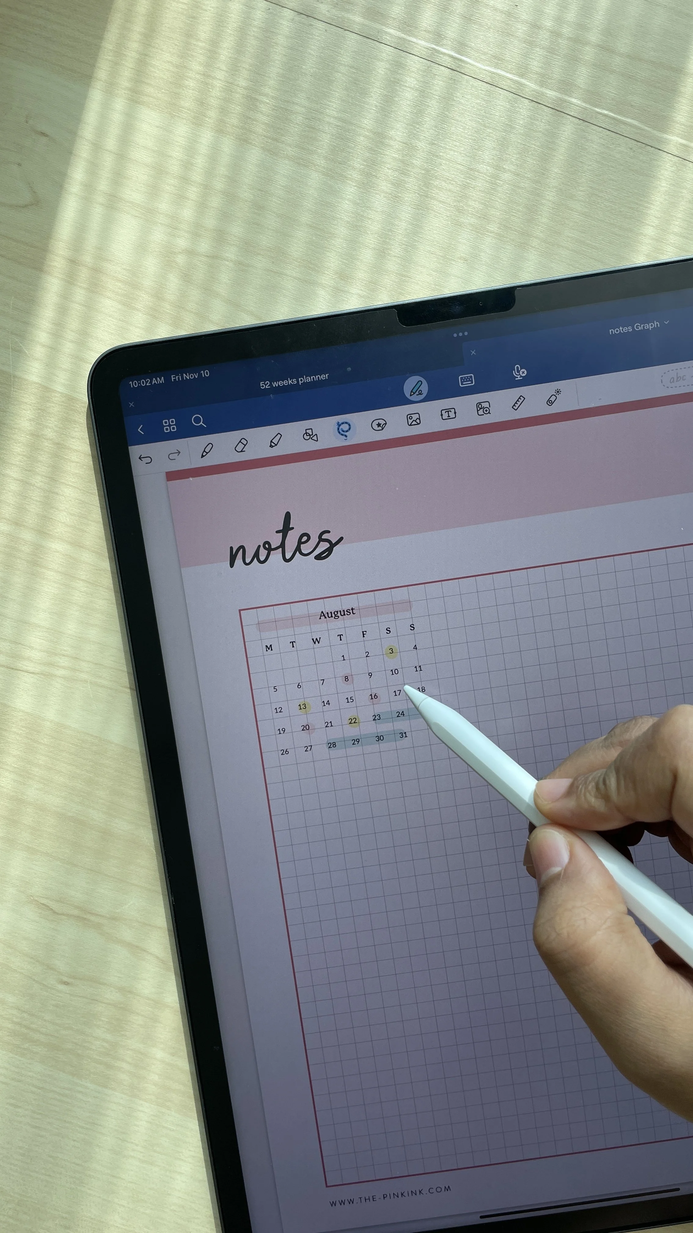 Best Digital planners for iPad Goodnotes — The Pink Ink Shop