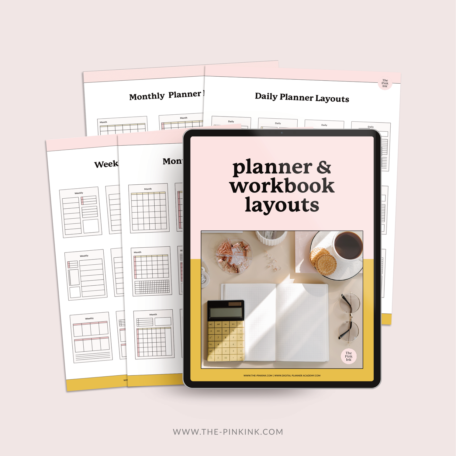 Airtable Template Digital Product Database — The Pink Ink Shop