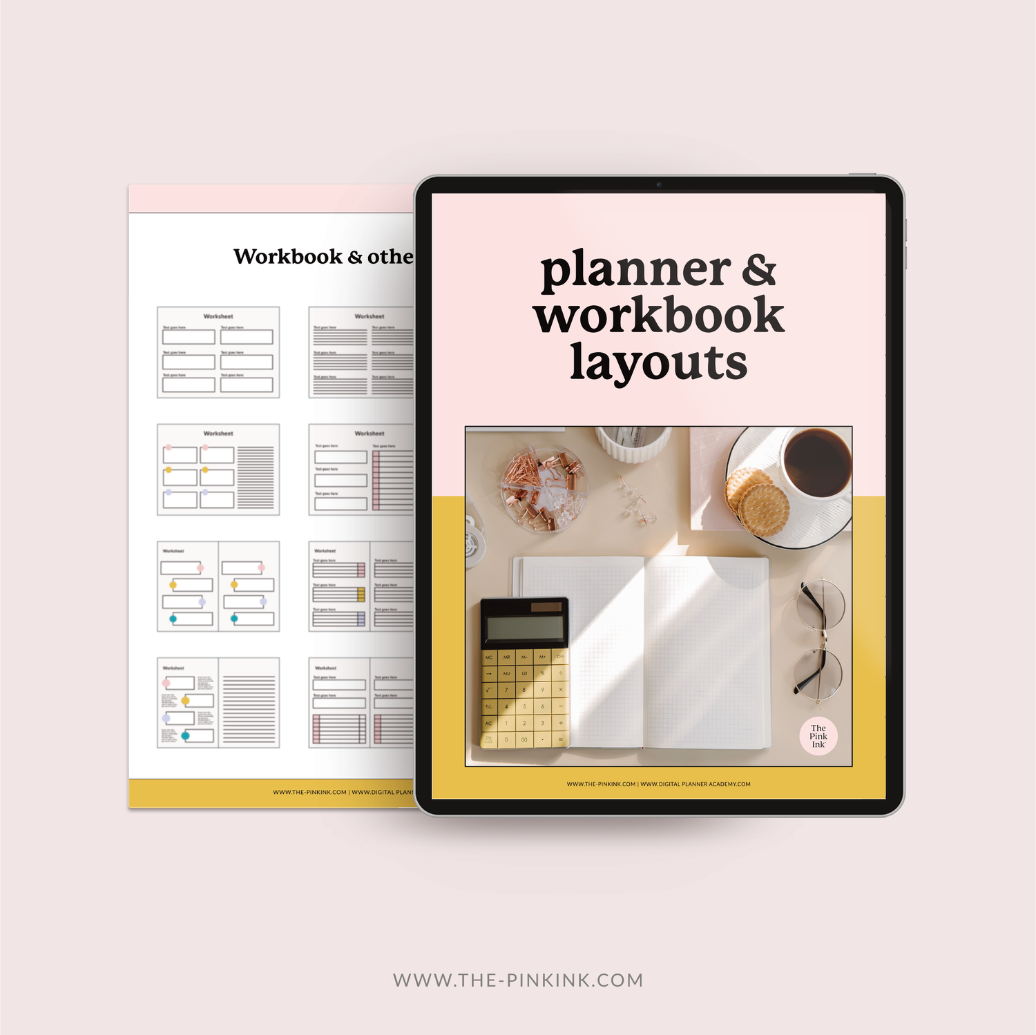 Airtable Template Digital Product Database — The Pink Ink Shop