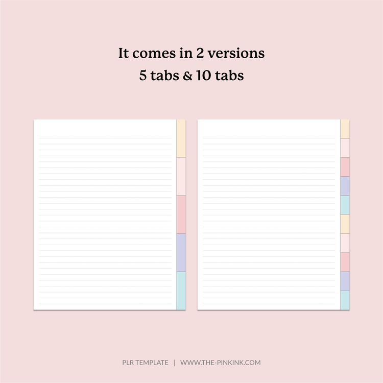 PLR Planner and Templates Store — The Pink Ink Shop