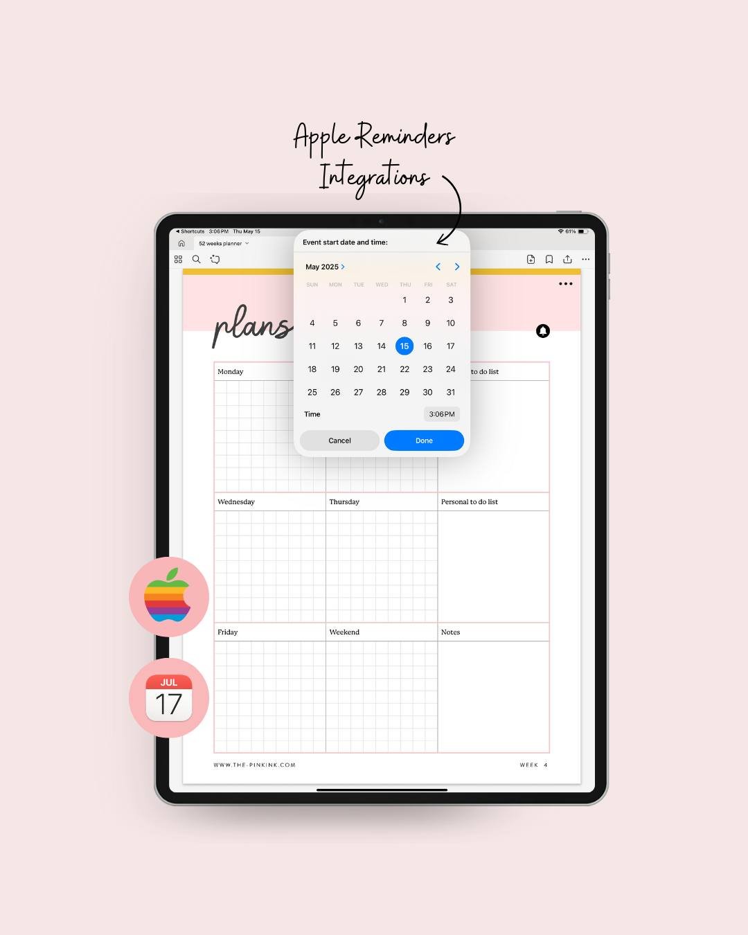 📖✨ Want to create digital planners your audience can&rsquo;t get enough of?

Market trends are showing there&rsquo;s a certain feature that&rsquo;s here to stay &mdash; planners with Apple and Google Calendar integrations! 

Think about it: your cus