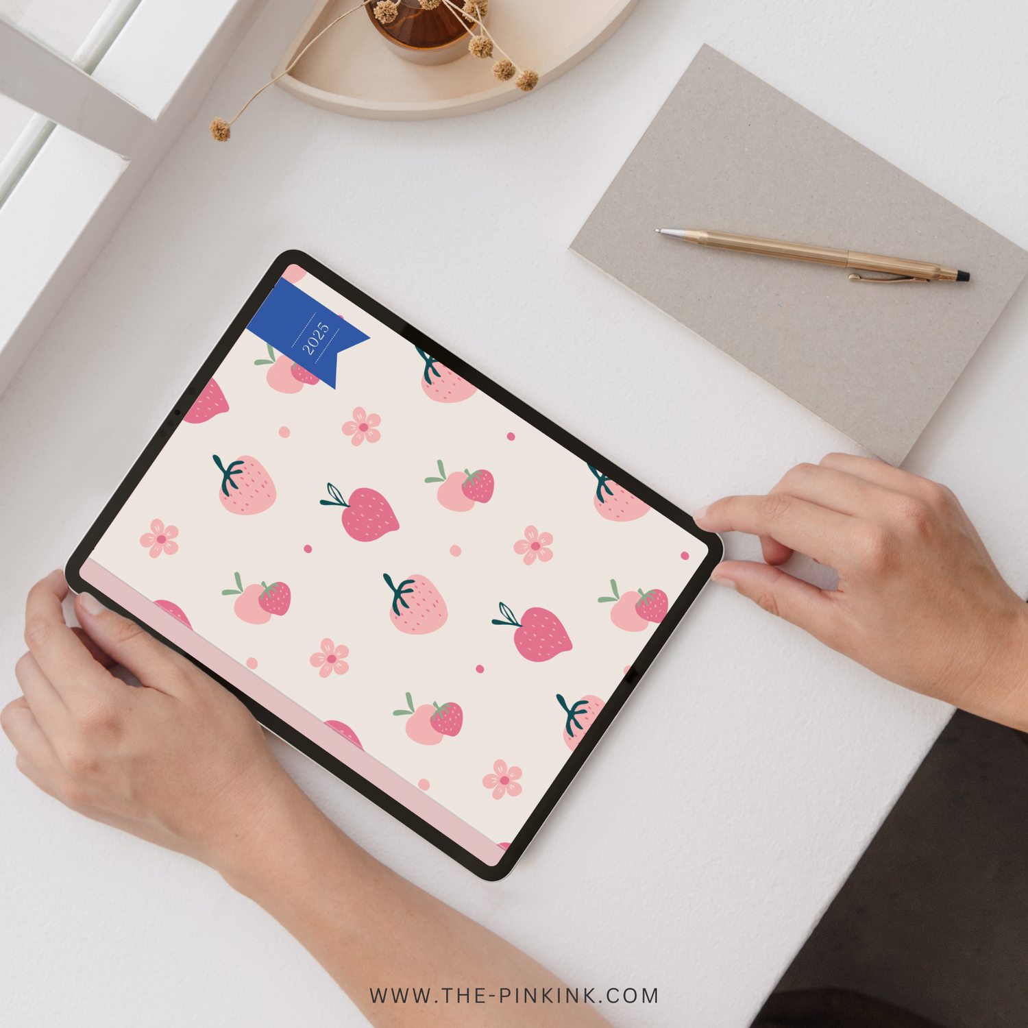 Canva Strawberry & Croquette PLR Covers — The Pink Ink Shop