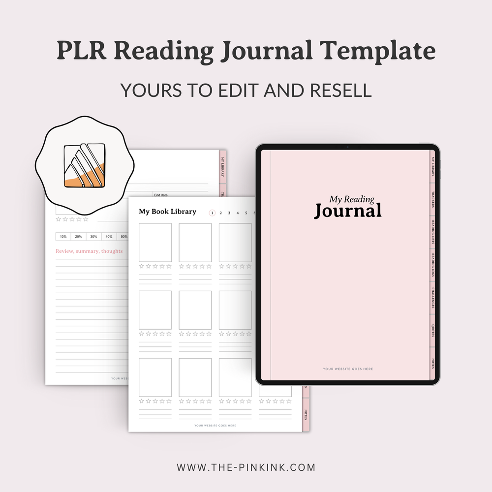 Bliss - PLR Digital Planner Template — The Pink Ink Shop