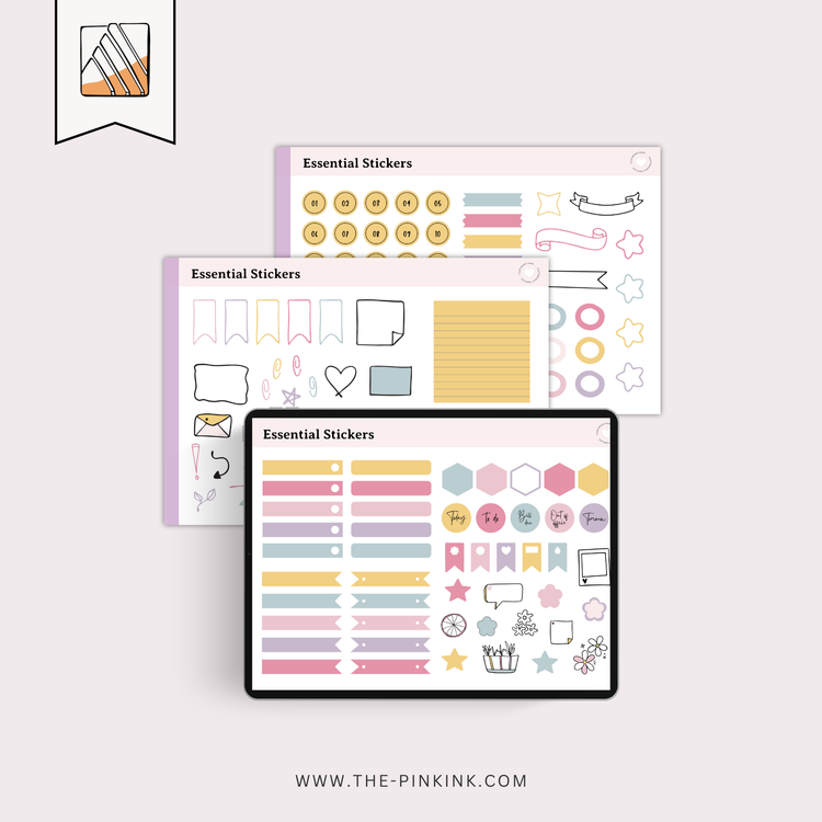 PLR Template Bold Digital PLR Planner — The Pink Ink Shop