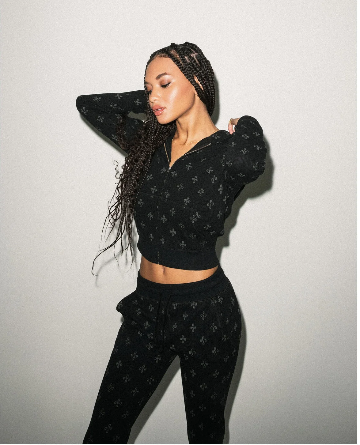 Ovo polka dot hoodie hotsell