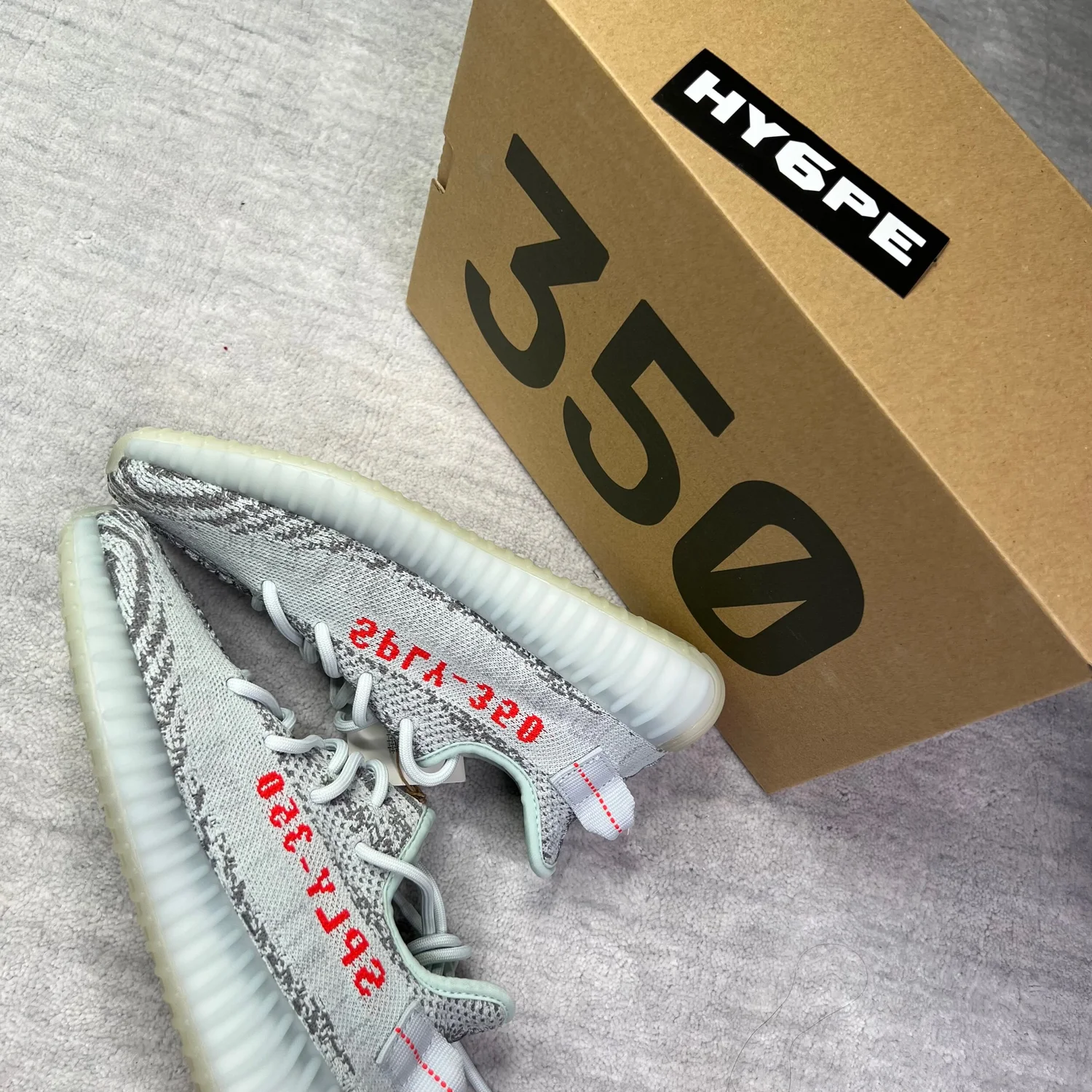 Yeezy blue on sale tint v1