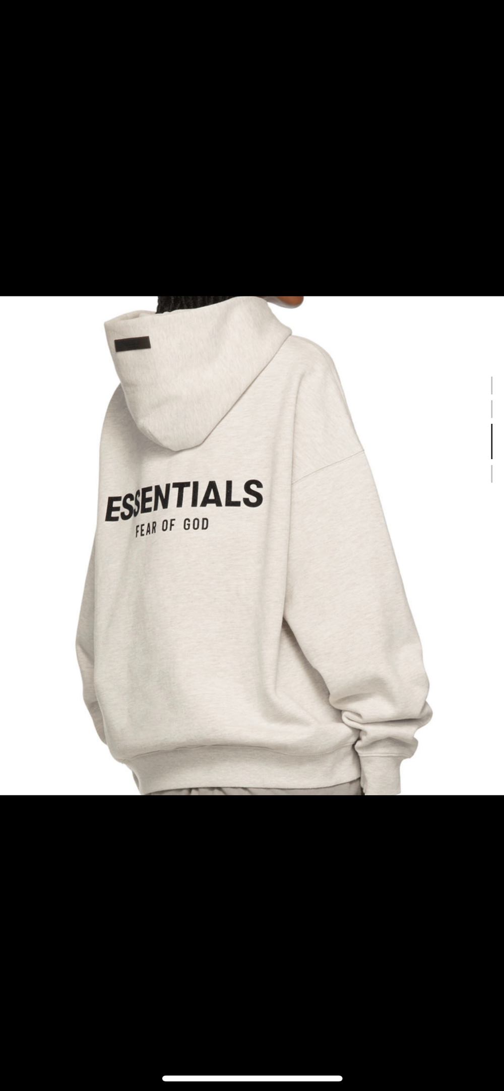 Essentials Hoodie Off White<br/>Essentials HoodieOff White<br