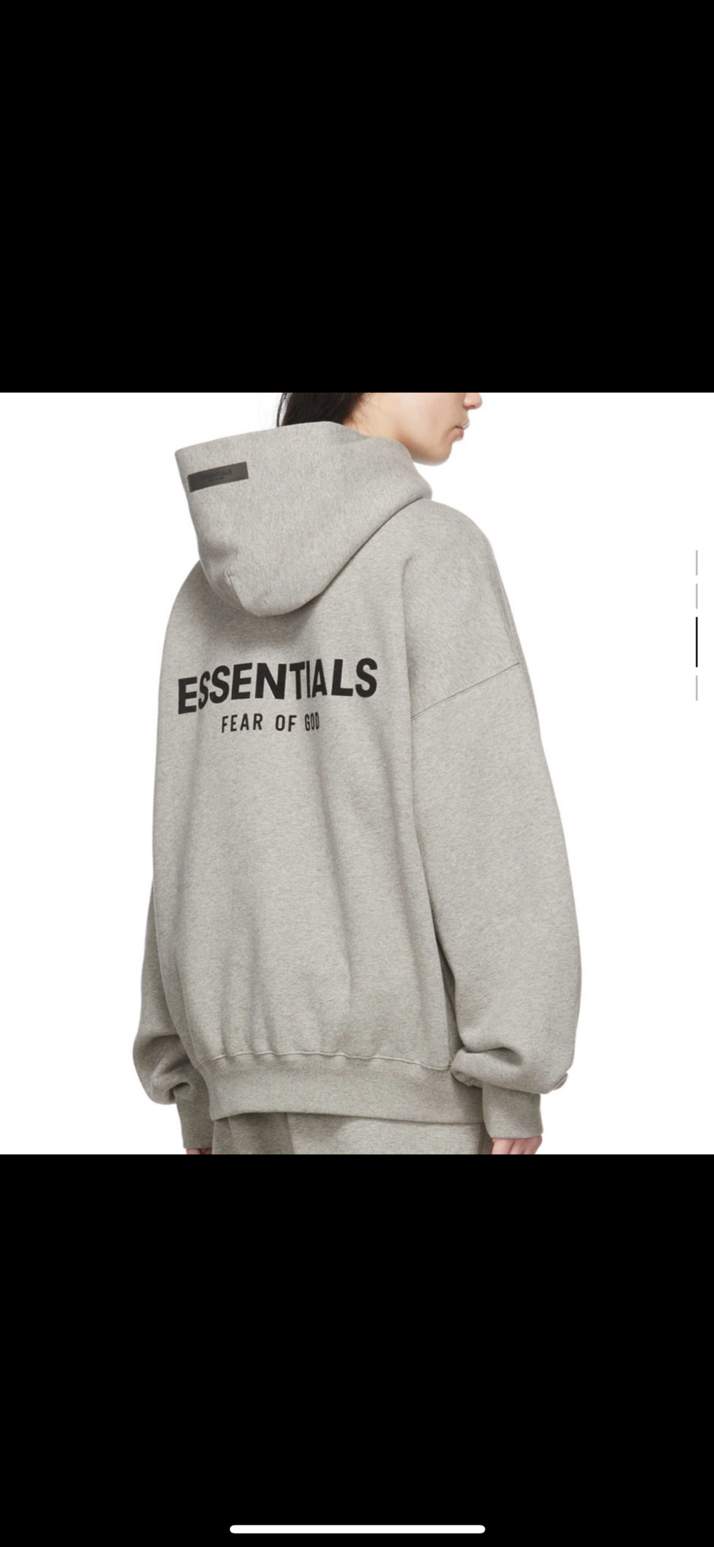 Essentials Gray Hoodie - Essentials Hoodie