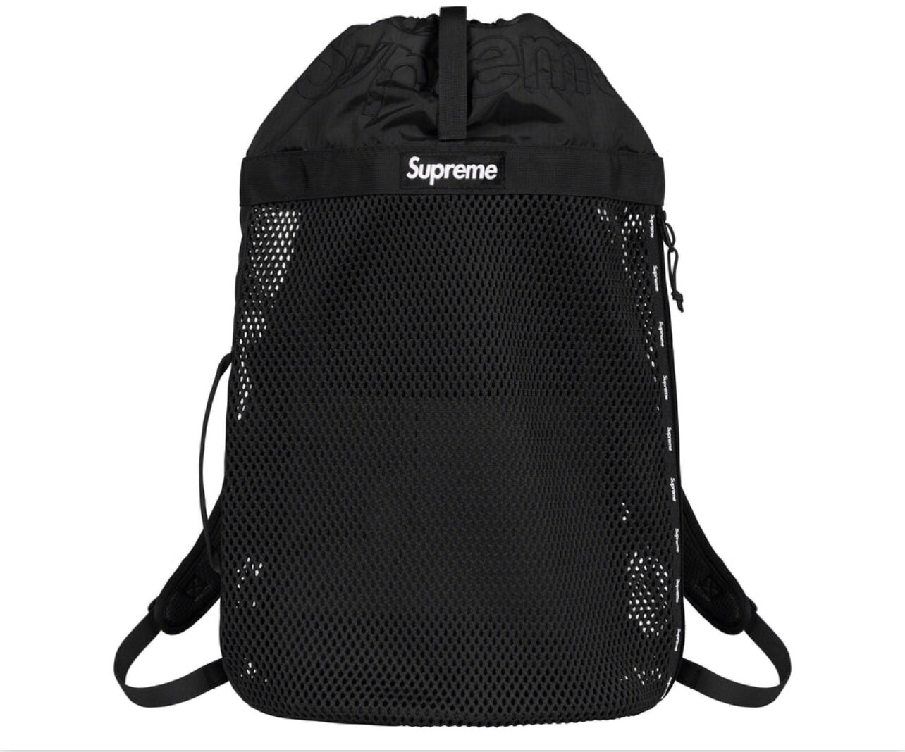 Supreme Mesh Backpack Black