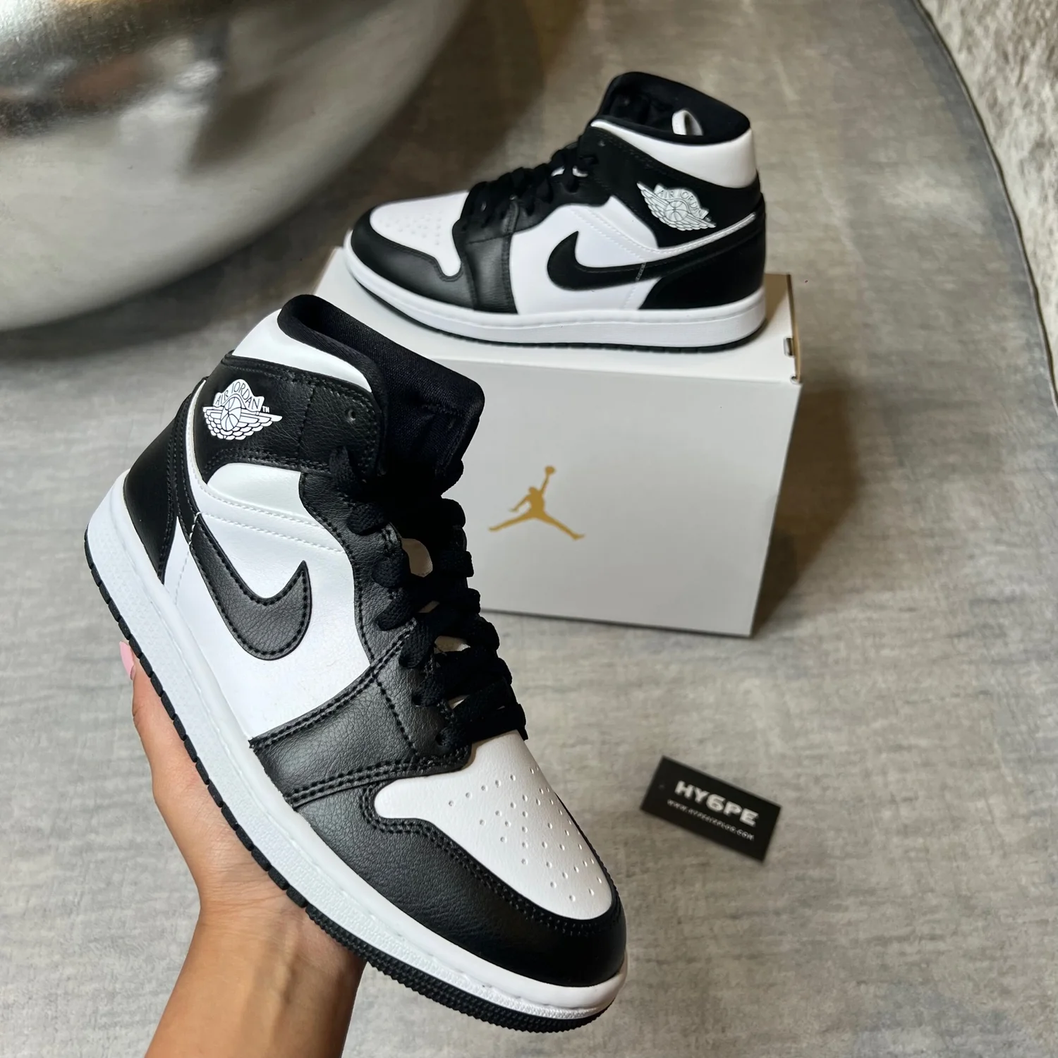 Nike Jordan Mid Black And White Jordan Panda Mid<br/>Jordan Panda